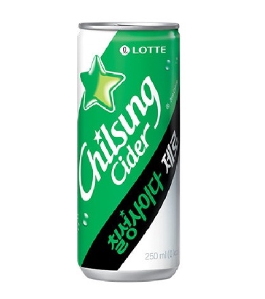 Nước uống soda Chilsung cider 250ml