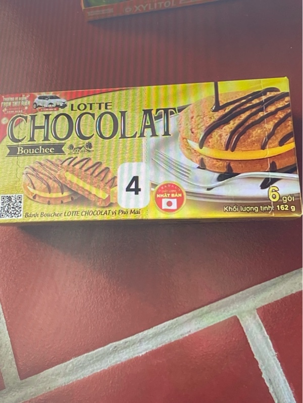 Bánh Lotte vi pho mai