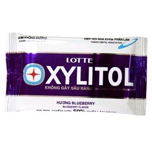 Kẹo sing gum không đường Xylitol blueberrym 11.6gr