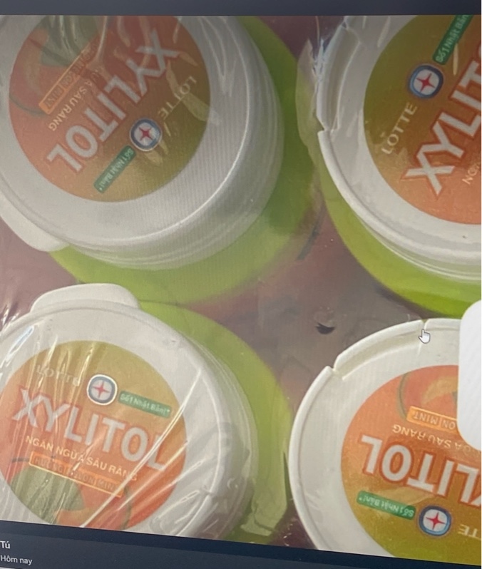Kẹo Xylitol Hương melon mint 55.1g