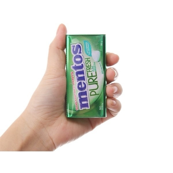 BK TN gum thiếc Mentos fure Fresh 35g xanh lá