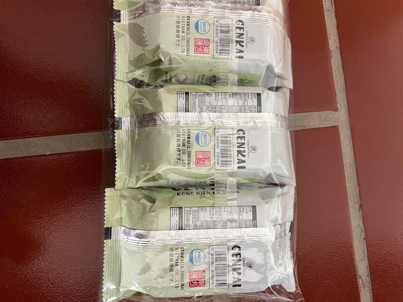 Genkai - Rong Biển lá xanh (3x3g)