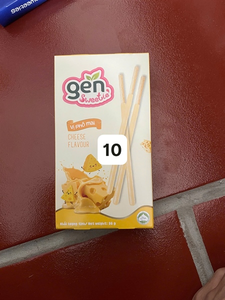 Bánh que vị pho mai 36g