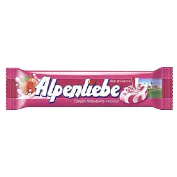 Kẹo Alpenliebe dâu thỏi 32g