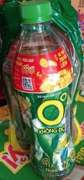 Nước trà xanh không độ 455ml