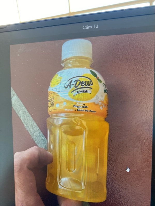 Nước thạch dừa a dew vị xoài 320ml Nước thạch dừa a dew vị xoài 320ml
