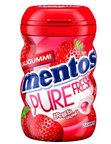 Gum Mentos pure dâu X6 hủ