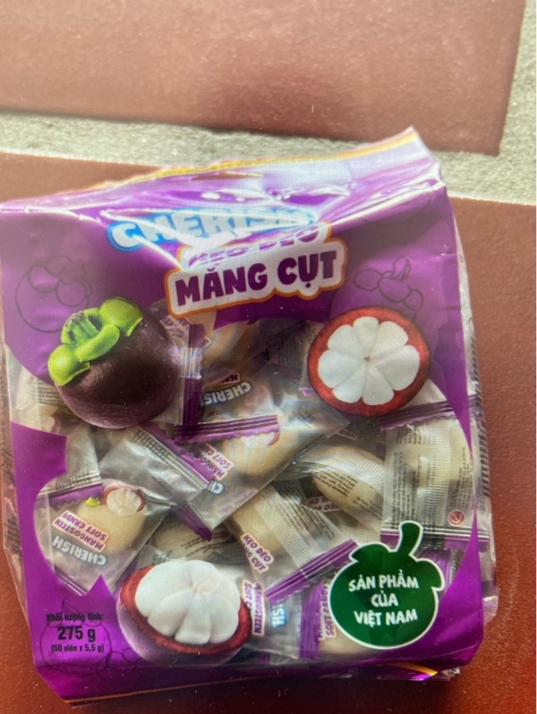 Kẹo măng cụt cherish 275g