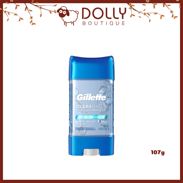 Gel khử mùi Gillette arctic Ice 107g