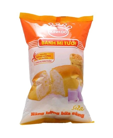 Bánh mỳ tươi sữa Kinh Đô gói 100g
