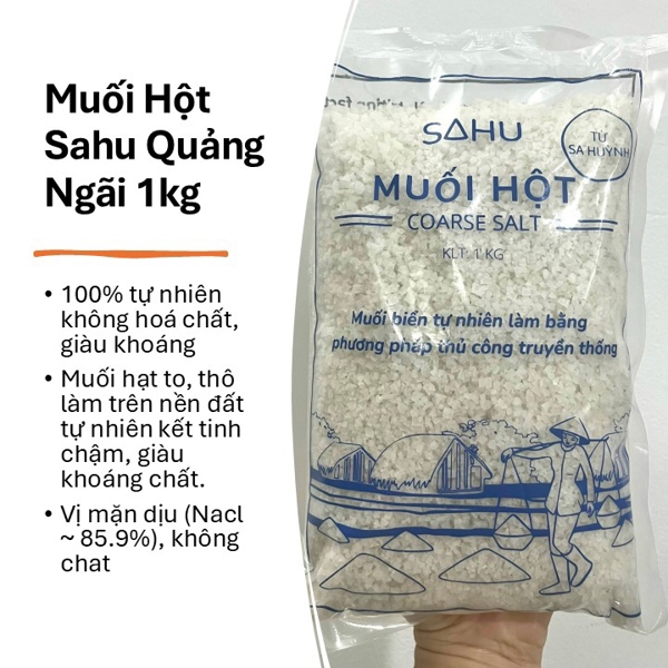 Muối hột Sahu 1Kg