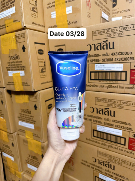 VAT Kem Body Vaseline 70x Xanh Dương Mẫu Mới - Ảnh 1