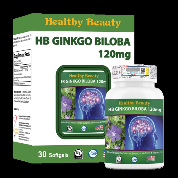 HB GINKGO BILOBA 120MG C/60V