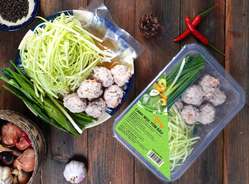 Canh Mọc Tôm Bầu (450g)