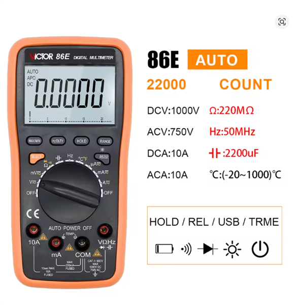 Đồng hồ đo cao cấp victor 86E