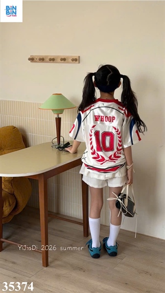 35374-Áo TT số 10 Đỏ