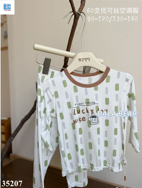 35207-Bộ thun Tobela TD Lucky day coffe