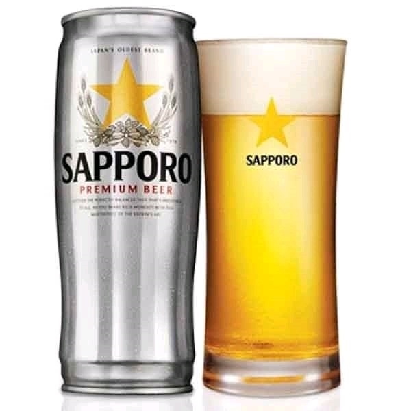 Bia Sapporo sillver 650ml