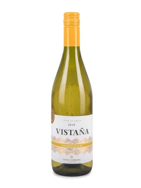 Vang trắng vistana Chardonnay 12,5% chai 750ml chile