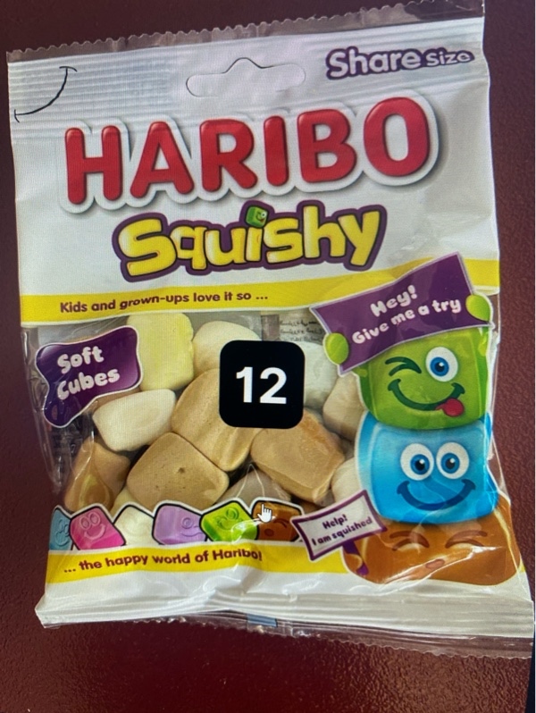 Kẹo dẻo Haribo squishy 80g Kẹo dẻo Haribo squishy 80g