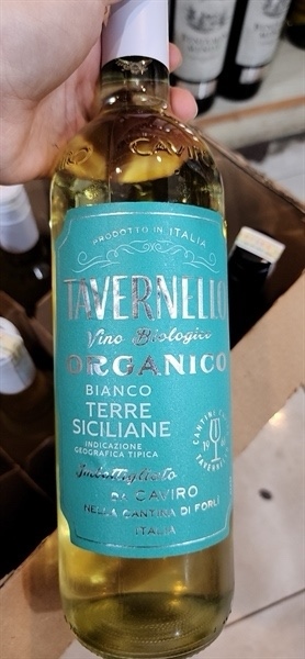Wi.w white wine organico bianco vino biologico Tavernello 12% 750ml T5