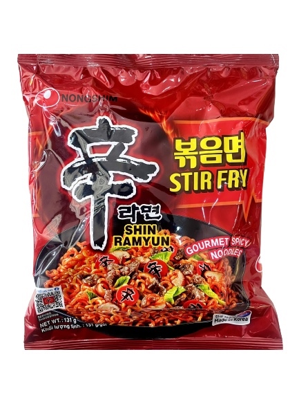 Nongshim mì shin ramyun xào khô 131g