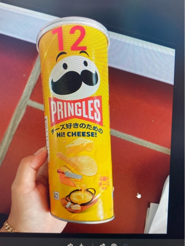 Snack khoai Tây Pringles hi cheese 95GR x 8 x 6