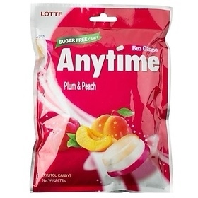 Kẹo Anytime Hương vị đào 74g