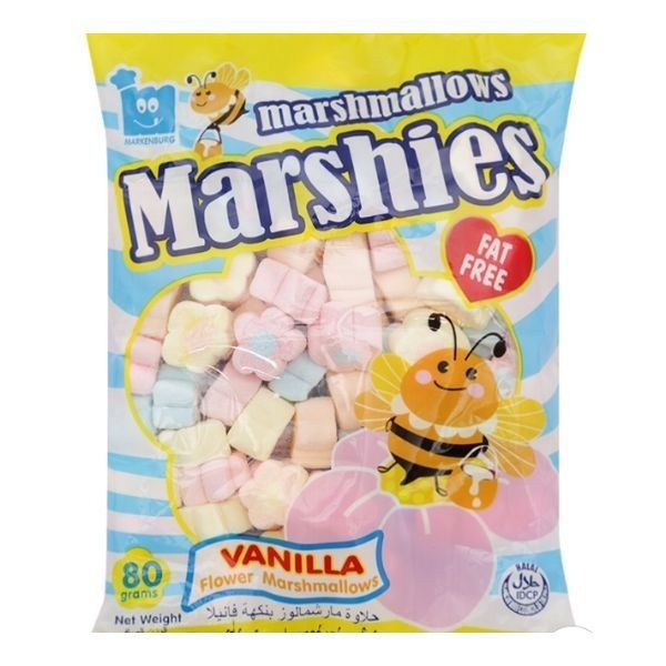 Hamido-Kẹo bông gòn Marshies Hương vani 80g