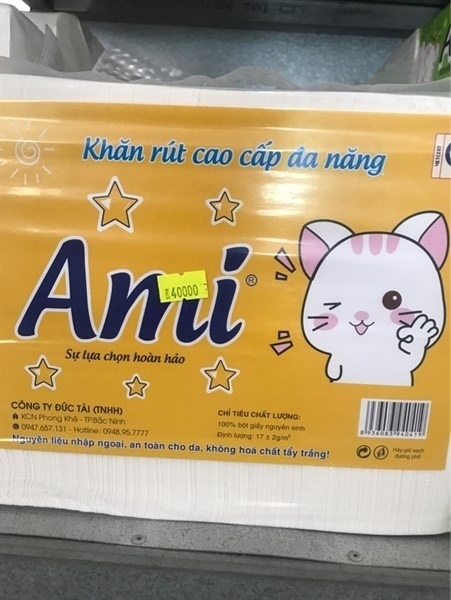 Khăn giấy rút Ami gói lớn