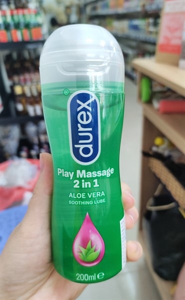 Durex gel bôi trơn play massage 200ml