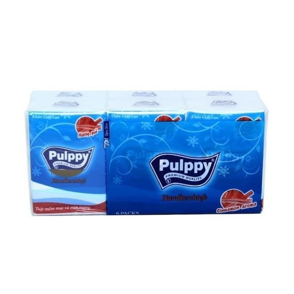 khăn giấy bỏ túi Pulppy ( lốc 10 gói)