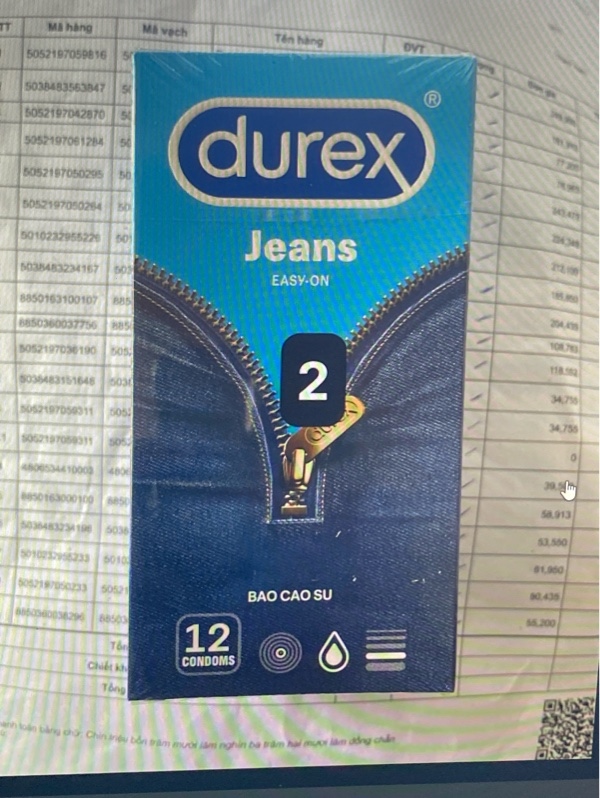 Durex Jeans 12c/h