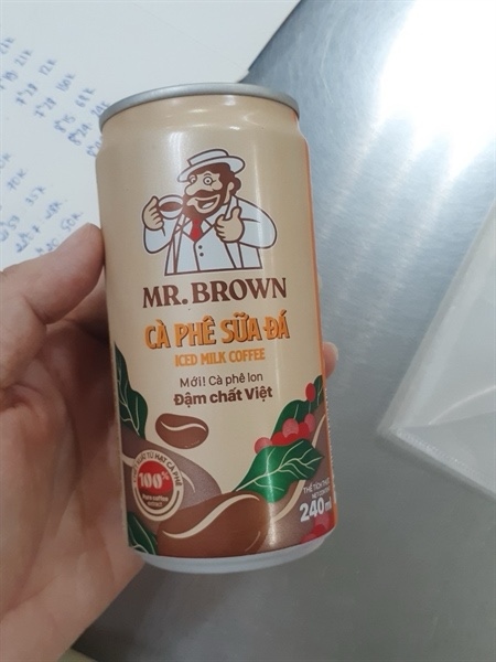 Cà phê sữa đá Mr.Brown