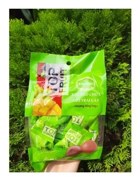 Kẹo Top Fruit coowy nho xanh 280g