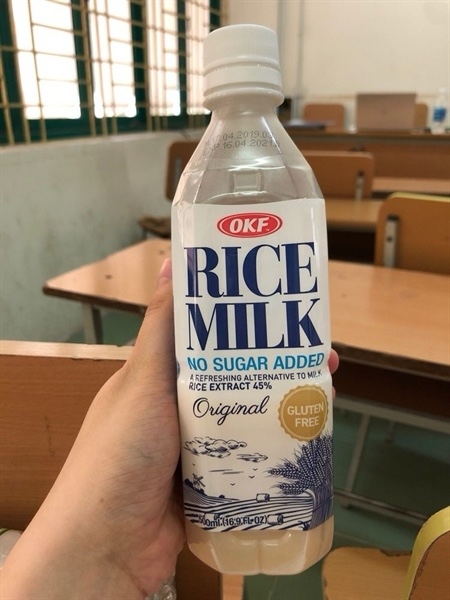 Nước gạo không đường OKF rice milk