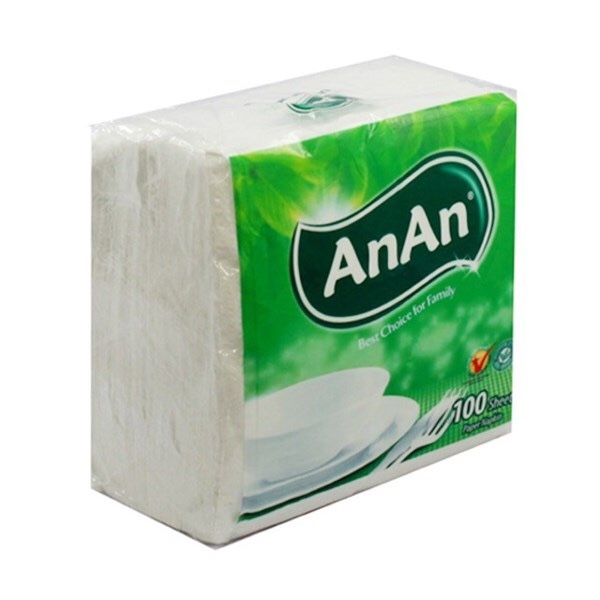 Khăn giấy vuông An An 100 tờ