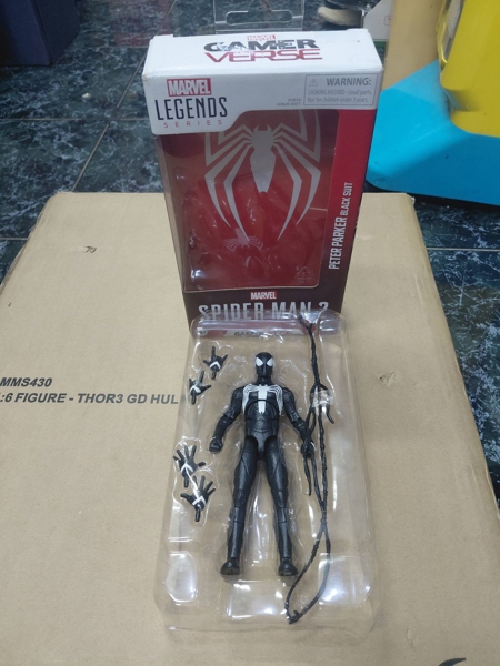 Mua bán (2ND) MARVEL LEGENDS SPIDER MAN 2 SYMBIOTE SUIT