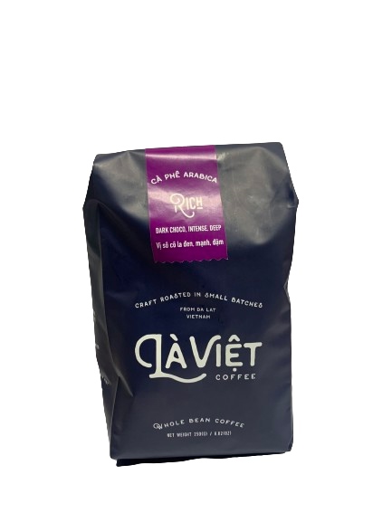 Là Việt cà phê Arabica Rich gói 250g アラビカコーヒー豆