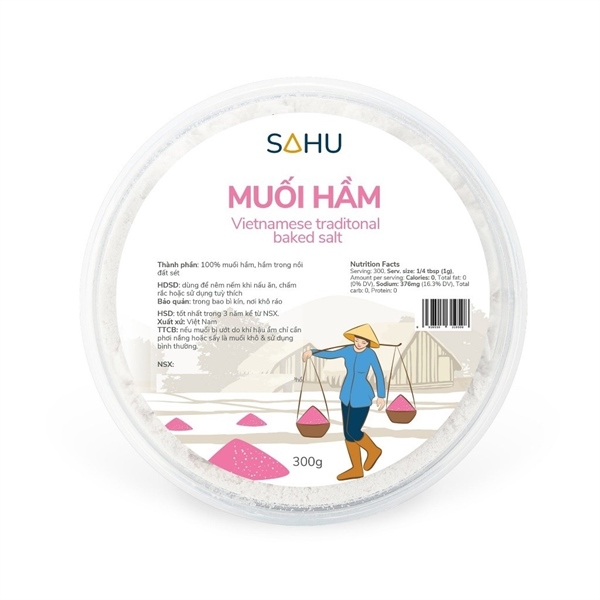 Muối hầm Sahu 300g