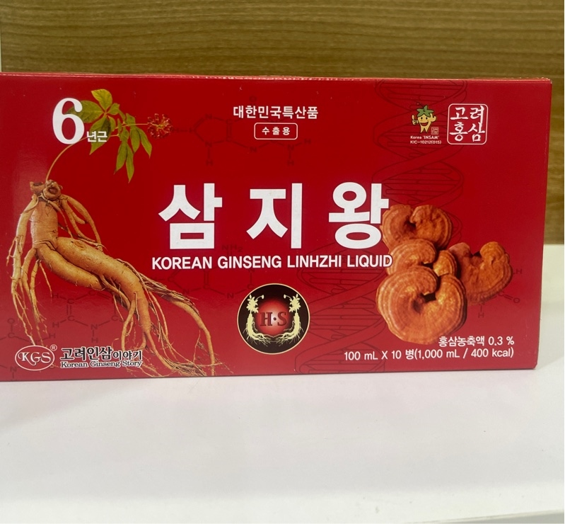 Nước Hồng Sâm Linh Chi