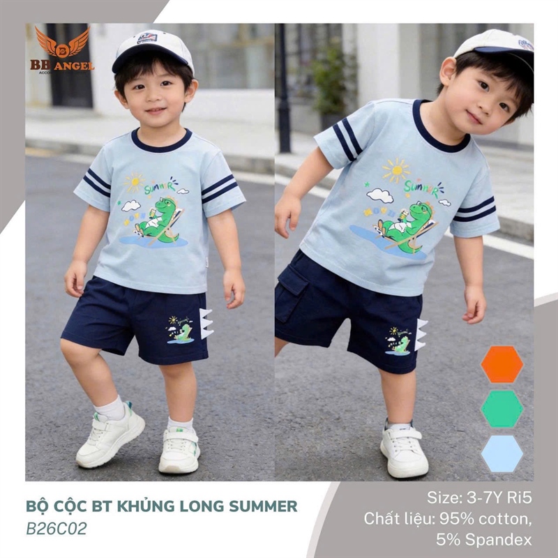 Bộ thun cộc tay B26C02