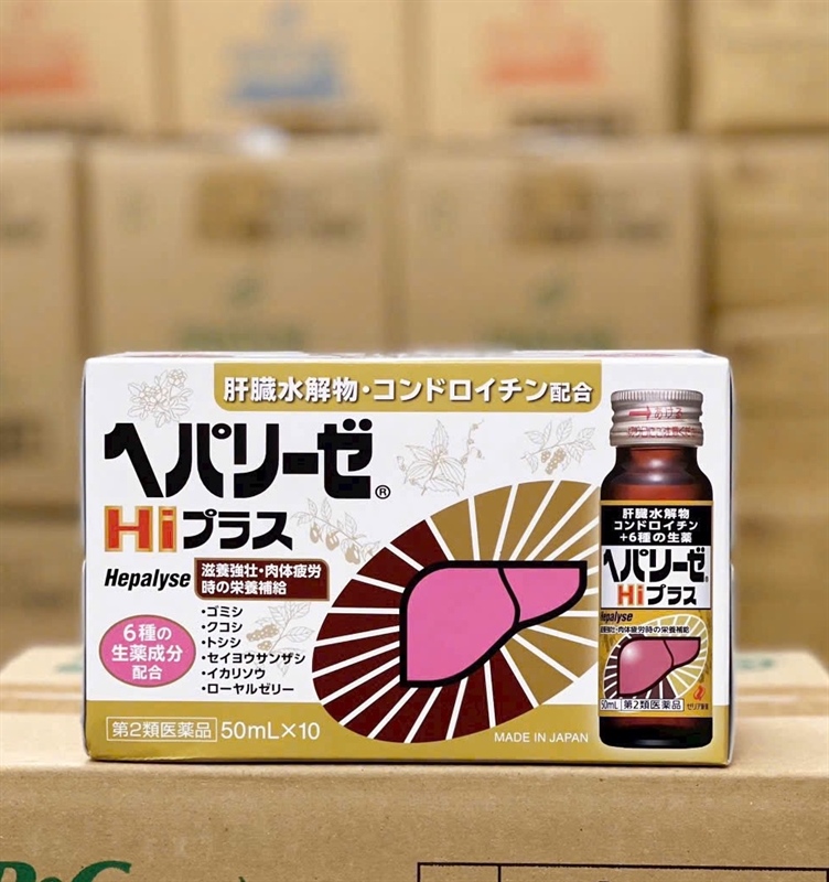Bổ Gan nước Hepalyse Hi - set 10 chai x 50 ml