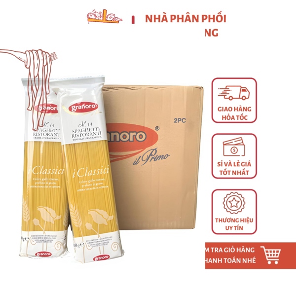 Mỳ Ý Granoro Số 14 Gói 500gr