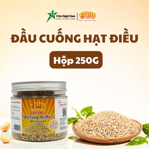 Đầu cuống hạt điều (Hạt điều) Hộp 200G/500G