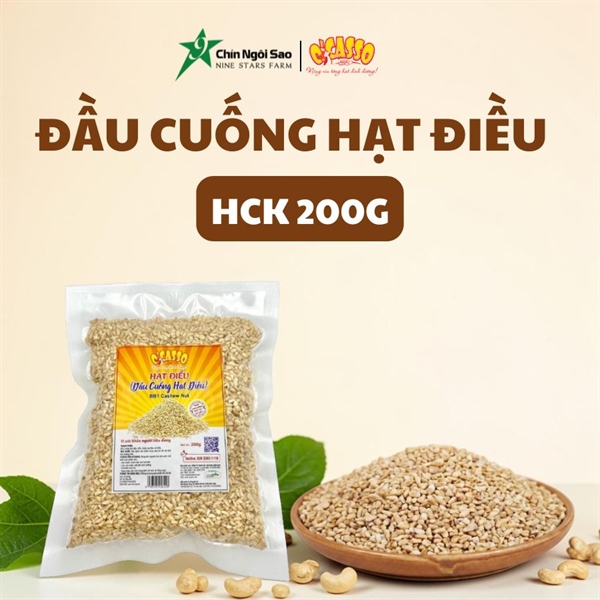 Đầu cuống hạt điều (Hạt điều) túi HCK 200G/500G