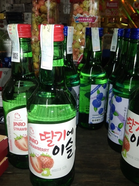 Rượu Korice Soju Dâu 360ml 12%