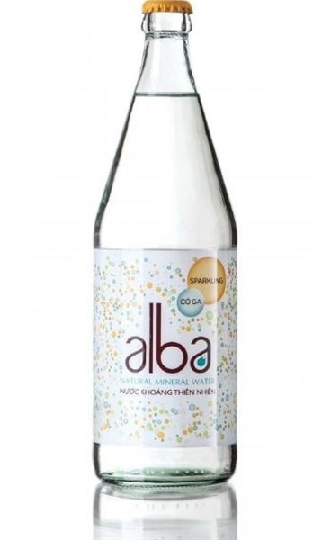 Nước khoán thiên nhiên có ga Alba 450ml