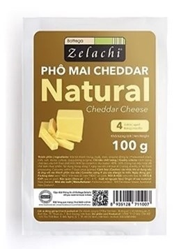 Phô mai Cheddar Bottega Zelachi 100g