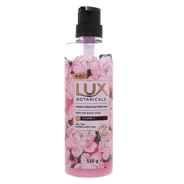 Sữa tắm Lux Hương hồng Pháp nồng nàn 570g